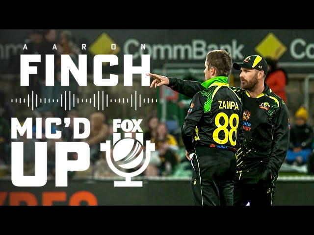 Mic’d Up | Finch guides Australia against England in Canberra