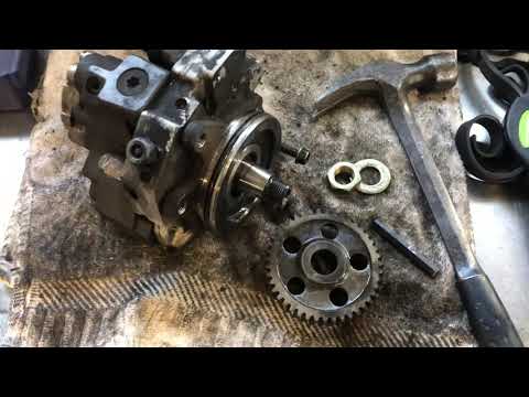 Duramax CP3 Gear and mounting flange removal
