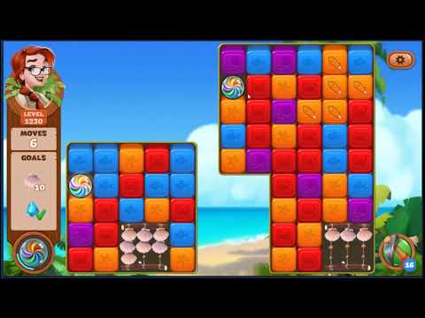 Lost Island Blast Adventure Level 1230 - NO BOOSTERS 🏝️ | SKILLGAMING ✔️