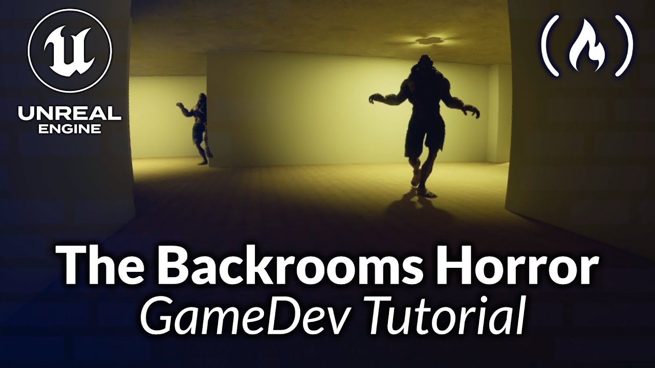 Build your own The Backrooms horror game with Unreal Engine 5 & Blueprints – Full GameDev Tutorial