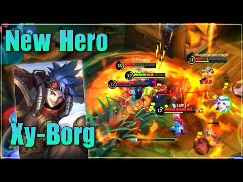 New Hero X-Borg on Brawl [1st Gameplay] | MLBB | zkael★
