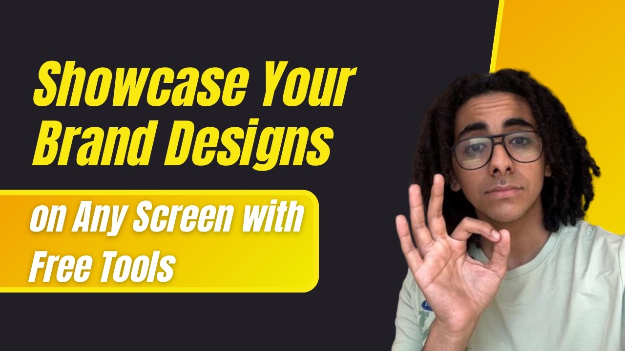 Showcase Your Brand Designs on Any Screen with Free Tools