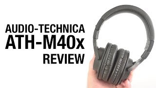 Video thumbnail for Audio-Technica ATH M40x Review by SoundGuys