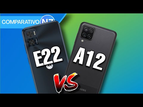 MOTO E22 VS A12 | Comparativo