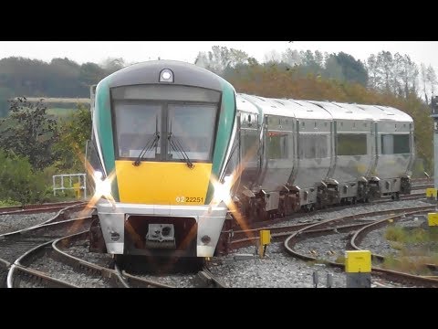 Irish Rail 22000 Class Intercity Train 22251 - Portarlington Station, Laois
