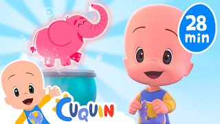 Os ovos mágicos de Cuquin e mais vídeos para aprender - Cleo e Cuquin em português