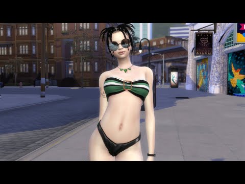 sims4 cc download girl Valentina Kim by Bonita100 Game Video Preview