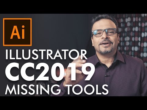 Missing Tools in Illustrator CC 2019 اردو हिंदी Eng Sub
