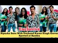 Exclusive Bipasha Basu with Husband Karan Singh Grover Gets Clicked by Media At Bandra