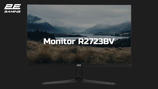 2E Monitor  GAMING 27" R2723BV HDMI, DP, VA, 165Hz, 6ms, CURVED, FreeSync