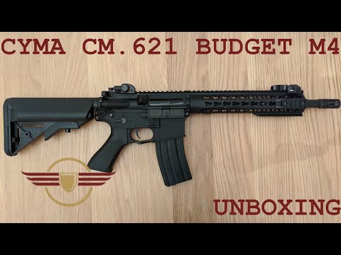 [UNBOXING] CYMA CM.621 BUDGET M4 with mosfet and tight bore barrel - The new best starter?