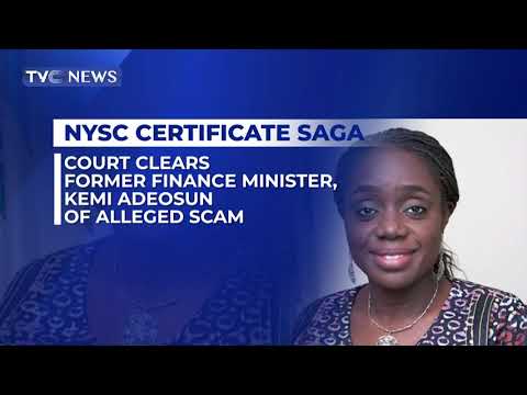 Court Clears Former Finance Minister, Kemi Adeosun Of Alleged Scam