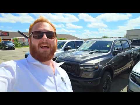 2026 Ram 1500 Rebel 4x4 Crew Cab 5'7" Box in Gray for sale at Kitchener Chrysler Dodge Jeep Ram in Kitchener, ON