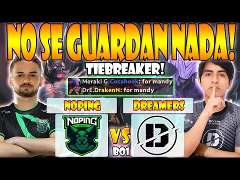 NOPING VS DREAMERS [BO1]TIEBREAKER-DPC SA 2022 Tour 2:Division 2- DOTA 2 PRO