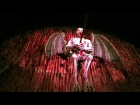 Van Helsing's Factory front seat on-ride HD POV Movie Park Germany