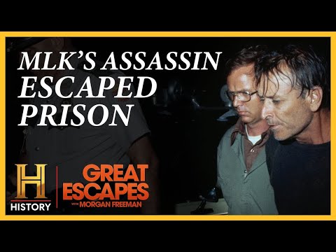MLK's Assassin Flees from Tennessee Prison | Great Escapes with Morgan Freeman (Season 1) | History
