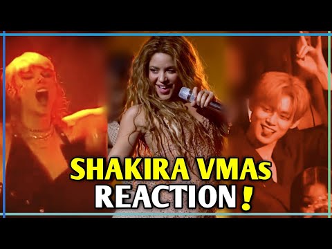 TXT and Taylor Swift Reaction To Shakira Performance At The 2023 MTV VMAs!