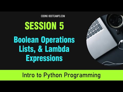 Intro To Python Session 5 Arithmetic Boolean Operations Conditional Lambda Expressions