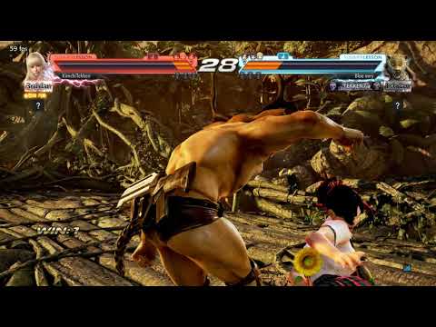 Tekken 7 match - Lili vs. King