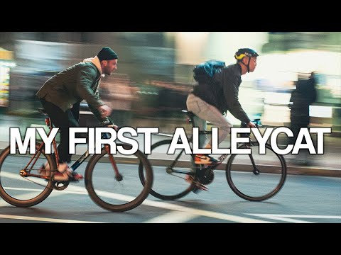 My First Alleycat! PearCat - Fixed Gear London