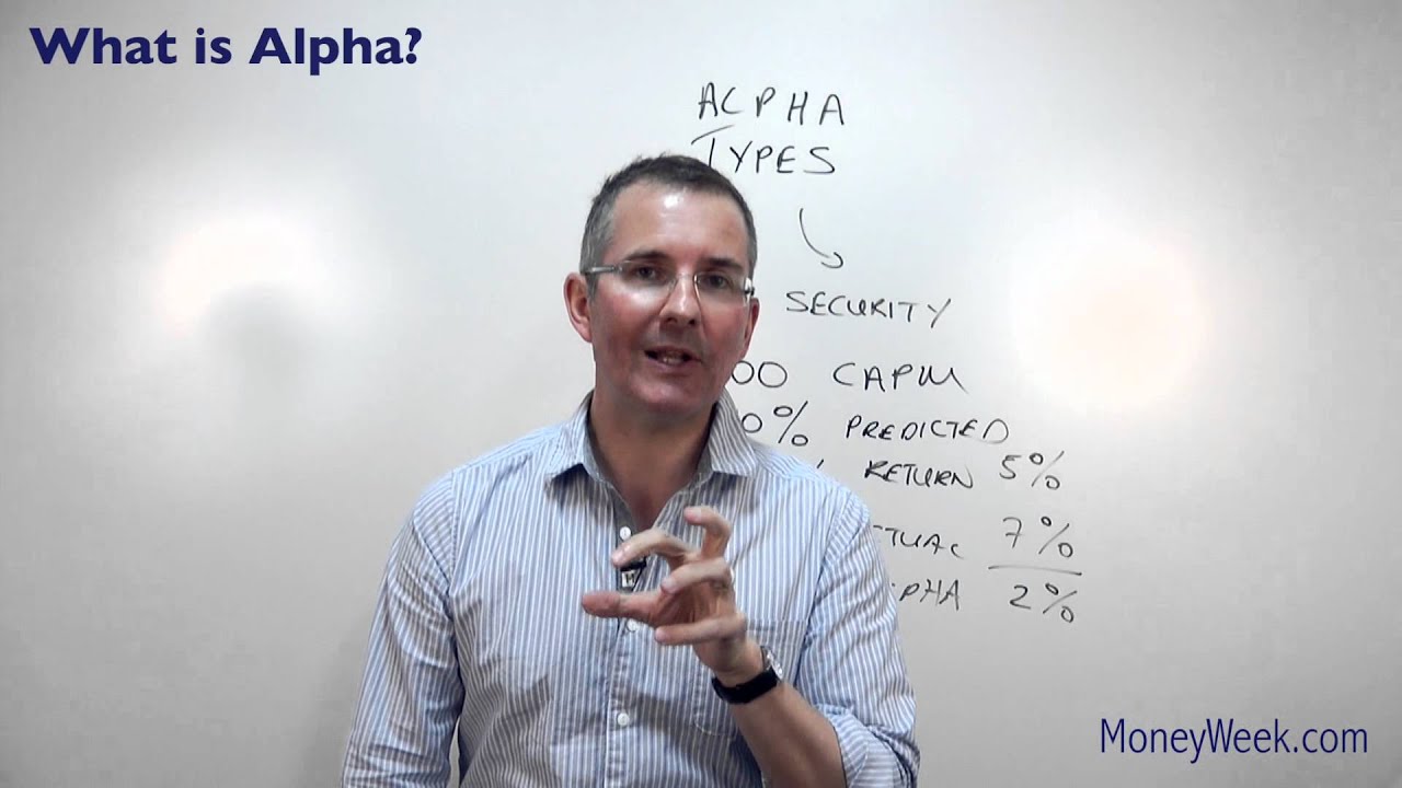 What is Alpha? - MoneyWeek Investment Tutorials - YouTube