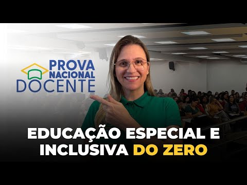Educação especial inclusiva do Zero para PND | Prof Carla Oliveira