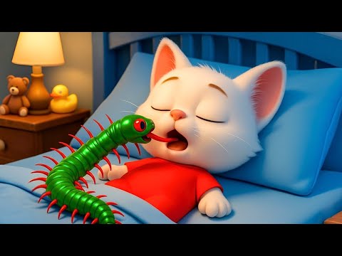 😲 OMG 🐛 The Kitten is in Big Trouble 🥺 Little Kitten’s Unbelievable Bug Story