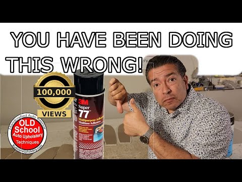Using Unreliable Spray Can Adhesive? Try This Upholstery Glue Instead