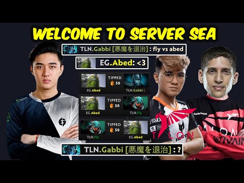 EG Abed Tiny vs  Fly Gabbi Talon Esports Stack - Welcome To Server SEA Dota 2 pro Gameplay