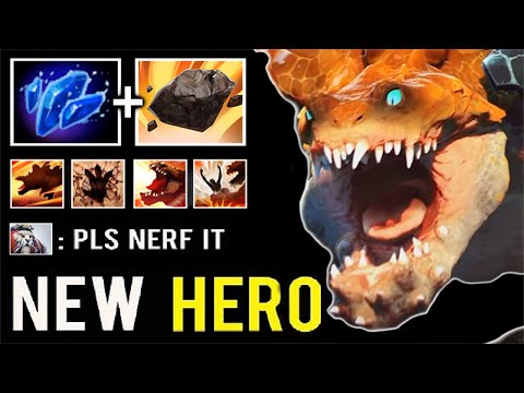 HULK SMASH IS HERE New Hero Primal Beast Carry Cancer Shard Wombo Combo Epic Gameplay 7.31 Dota 2