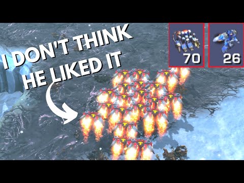 I Played MASS Reapers Vs This Pro Zerg Player...