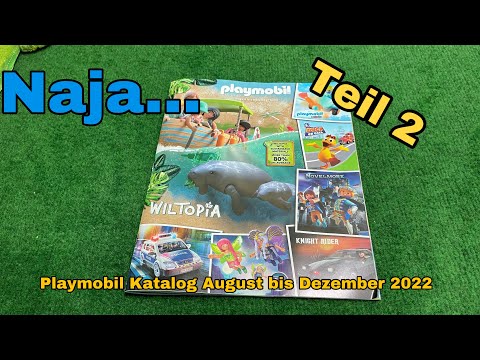 2. Teil der Vorstellung vom Playmobil Katalog 2022 August bis Dezember | #playmobil #katalog |