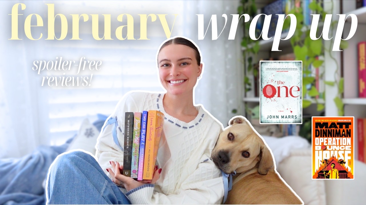 everything i read in FEBRUARY | reading wrap up, 1⭐️ books, new releases, bookclub📖✨