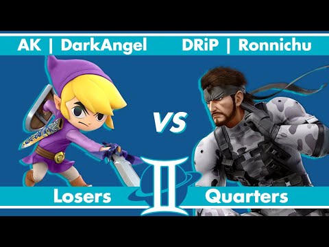 Interstellar 2: Losers Quarters - AK | DarkAngel (Toon Link) vs DRiP | Ronnichu (Snake)