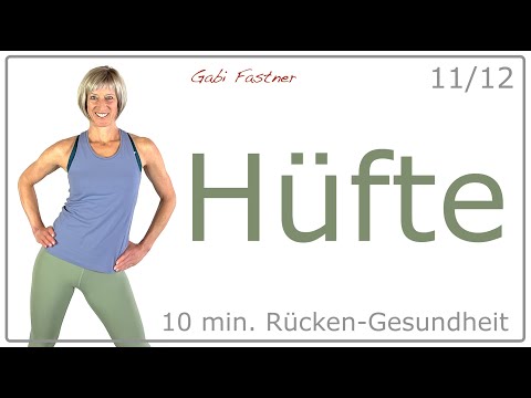 11/12💈10 min. Hüfte mobilisieren | ohne Geräte im Stehen