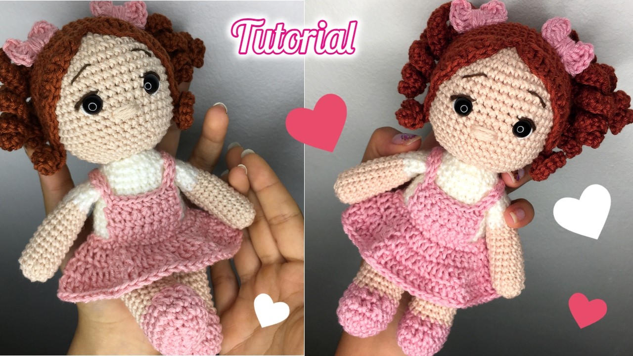 Amigurumi Crochet Doll Alana 2/2 | Tangled in Threads