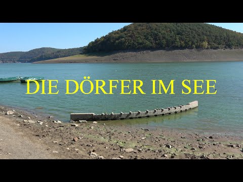 The villages around Lake Edersee, Edersee Atlantis, Edersee villages, history