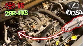 Toyota Lexus V6 (2GR-FKS) Spark Plug Replacement - 2017 Lexus RX350