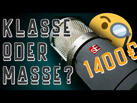 sE Gemini II - Klasse oder Masse? Review Röhren Mikrofon TechBoss Deutsch Mikrofon Test