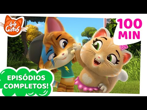 44 Gatos | Latinoamérica | 8 Episodios Completos! 😺 Buffycats: ¡Amigos gatásticos!