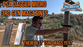 PSA’s 3rd Gen Dagger Micro 15 Round Magazines for the Glock 43x/48 | Finally Fixed