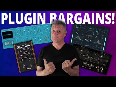 PLUGIN BARGAINS! Baby Audio BA-1 | Pluralis | TM700 | Moogerfooger FX | Lifeline Console Lite