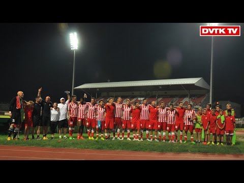 Közös ünneplés | DVTK - Újpest | 2-1 | 2015. augusztus 29. | DVTK TV