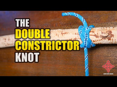 How to Make a STRONGER Constrictor Knot! | How to Tie a Hitch Knot