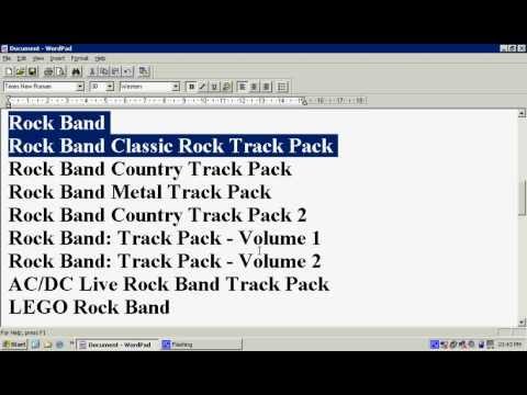 descargar rock band track pack classic rock wii