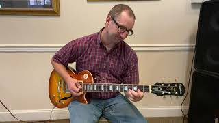 Video thumbnail for 2014 Epiphone Les Paul Florentine Pro -- Demo by Brian Leverett