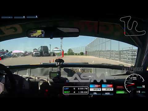 Qualified P1, was leading Race 1, then Broken diff + fire.