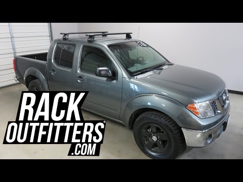Nissan Frontier with Rhino-Rack 2500 Vortex Roof Rack Crossbars