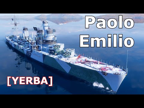 World of WarShips Paolo Emilio - 4 Kills 240K Damage