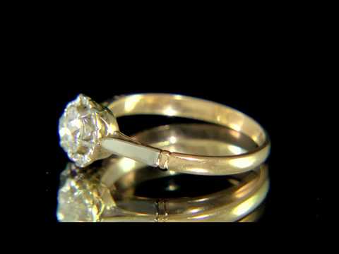 MTC022 0.50 Carat Diamond Antique Ring
